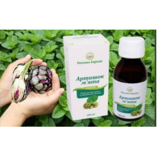 Очищення печінки та жовчного міхура — Сироп Артишок-М“ята Кількість у пакованні: 100 мл