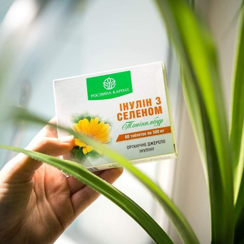 Інулін з селеном 60 таб