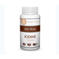 Органічний йод — Біо Йод Organic Кількість у пакованні: 60 кап