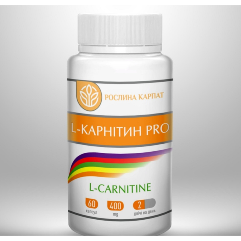 L-Карнітин Pro — підвищення енергії та тонусу організму Кількість у пакованні: 60 таб
