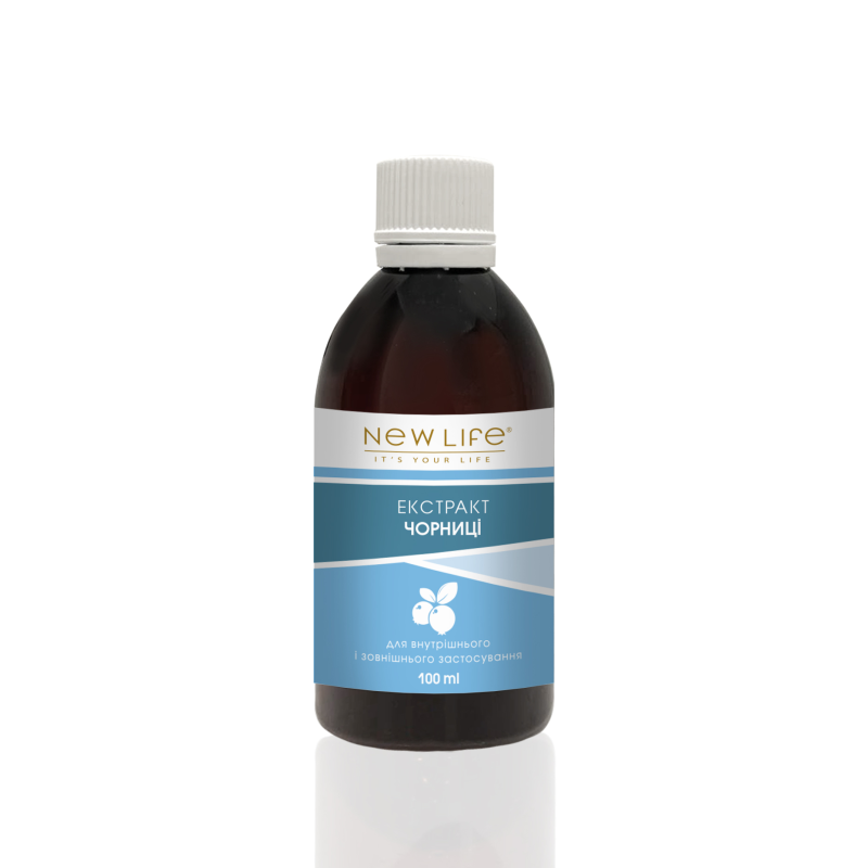 РОСЛИННИЙ ЕКСТРАКТ ЧОРНИЦІ 100 мл