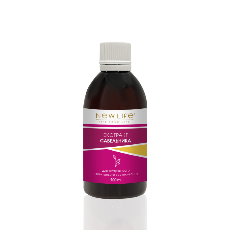 РОСЛИННИЙ ЕКСТРАКТ САБЕЛЬНИКА 100 мл