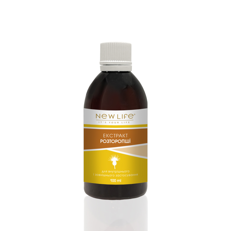 РОСЛИННИЙ ЕКСТРАКТ РОЗТОРОПШІ 100 мл