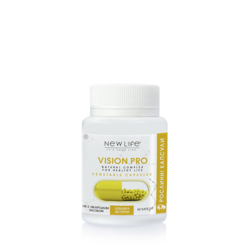 VISION PRO 60 РОСЛИННИХ КАПСУЛ У БАНОЧЦІ
