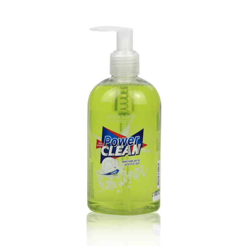 Миючий засіб для посуду POWER CLEAN 350 мл New Life
